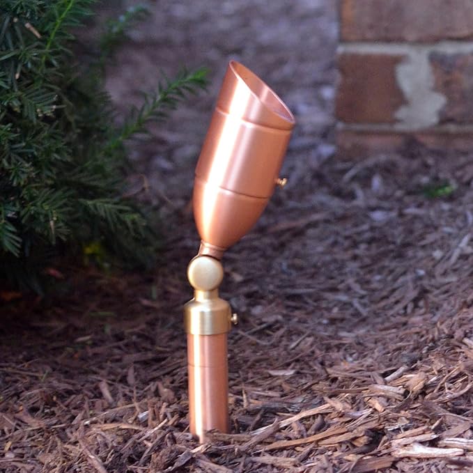 P.M. LIGHTING CS937-LED Professional Series Copper Bullet Spot Light