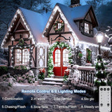ZAIYW C9 Christmas String Lights 66ft 100 LED Strawberry Lights UL Plug C9 String Lights Green Wire Waterproof for | Lumora
