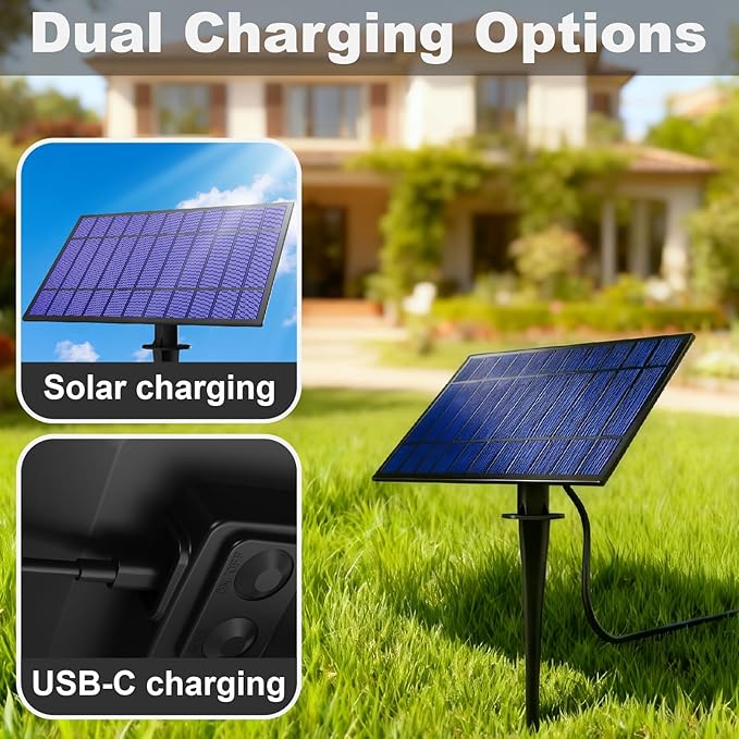 Solar Outdoor String Lights Waterproof - 48FT Color Changing Led Outside Patio Light with 20 Bulbs, Remote Control RGBW Outside Lights for House Yard Party Balcony Bistro Backyard Decor
