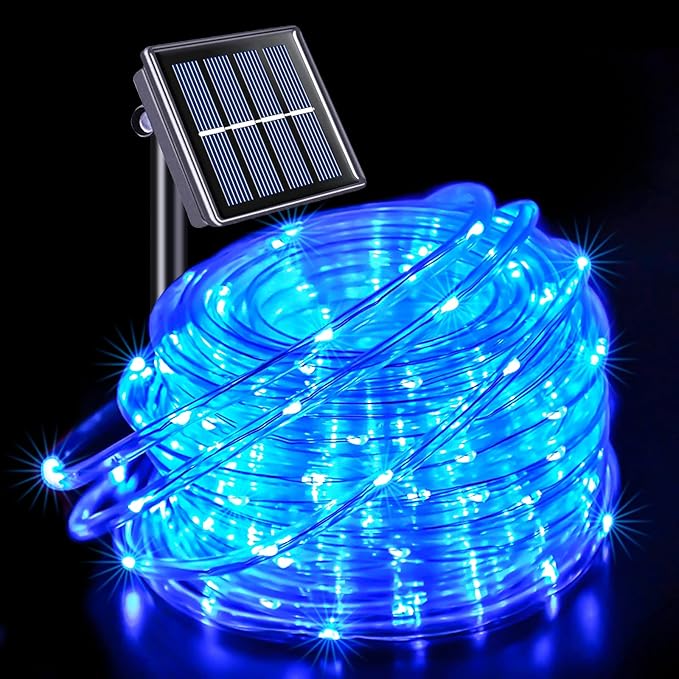 JMEXSUSS 200 LED Pool Accessories Solar Rope Lights Outdoor, 72ft IP 65 Outdoor - Pond & Water Feature Light | Lumora