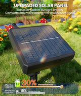 18 Pack Solar Mushroom Lights Outdoor, Garden Outdoor Decor, 8 Lighting Modes, IP65 Waterproof, Crystal-Clear Fairy | Lumora