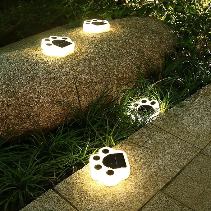 Ulalaza 2Pcs Solar Garden Lights Outdoor Color Changing Decorative Ball Solar Lights for Patio/Lawn/Yard/Path/Christmas
