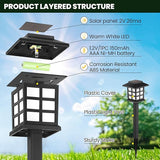 GIGALUMI Solar Outdoor Lights,12 Pack LED Solar Lights Outdoor Waterproof, Solar Walkway Lights Maintain 10 Hours | Lumora