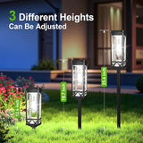 KOOPER Taller Solar Pathway Lights Outdoor, 2 Pack Upgraded Brighter Solar Garden Lights Solar Powered, Up to 15 | Lumora