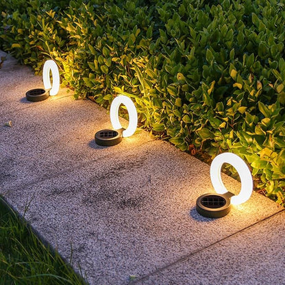 Solar Pathway Lights - Solar Landscape Lights Weather-Resistant | Auto On/Off, Energy-Saving Landscape Lighting for Front Yard, Path, Terrace, Sidewalk, Staircase (Warm Light)
