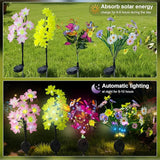 . (4-Pack Yellow Camelia) - Outdoor Path Light | Lumora
