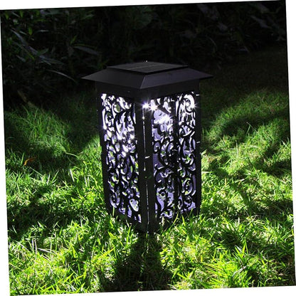 Milisten Solar Garden Lights Outdoor Waterproof LED Landscape Lighting for Pathway Colorful Decorative Solar Powered Lights for Lawn and Garden