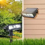 Toodour Solar Spot Light Outdoor, 2 Pack Solar Lights Outdoor with 2 Modes, Waterproof Solar Powered Flood Lights | Lumora