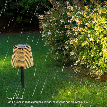 flexman Solar Pathway Lights, Solar Charging Solar Lights Outdoor Pathway, Multiapplication Pathway Lights Solar Powered for Roads, Gardens, Lawns, Patios, Sidewalks