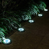 SOLPEX 24 Pack Solar Outdoor Lights,12 Pack Step Light,12 Pack Ground Light,Waterproof Solar Lights for | Lumora