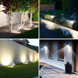 Solar Spot Lights Outdoor Waterproof IP65, [6 Pack/52 LED] 2-in-1 Solar Landscaping Spotlights, 3 Lighting Modes | Lumora
