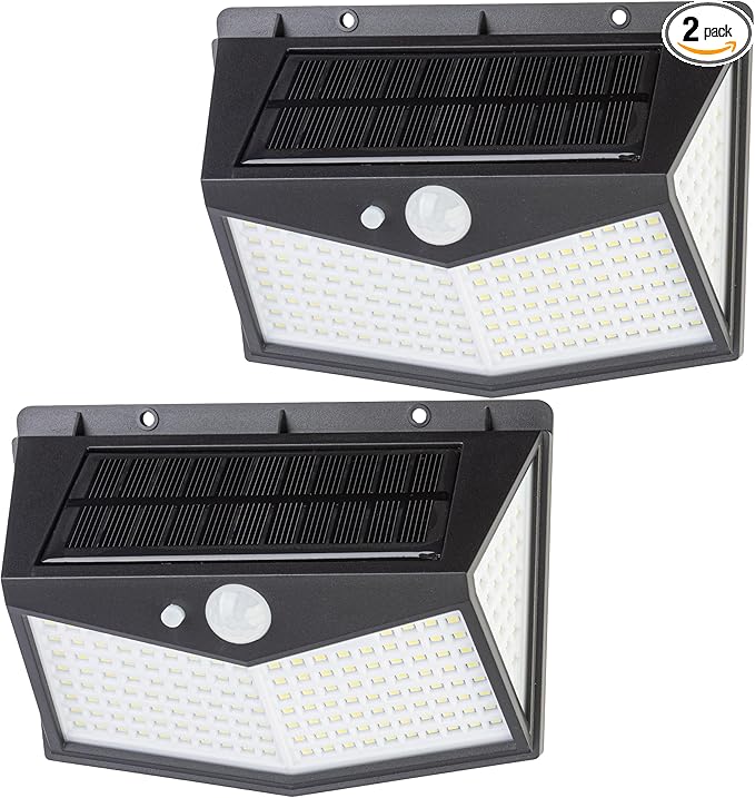 Pure Garden Outdoor Solar Lights 2-Pack