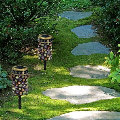 Spooky Pumpkin Solar Landscape Lights Solar Landscape Lights Outdoor Funny Solar Light Solar Pathway Lights Solar Lights Outdoor Landscape Lighting for Festival Holidays