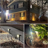 Solar Lights Outdoor Waterproof IP65, Solar Powered 76 LED 3 Lighting Modes Solar Spot Lights Outdoor for Yard | Lumora