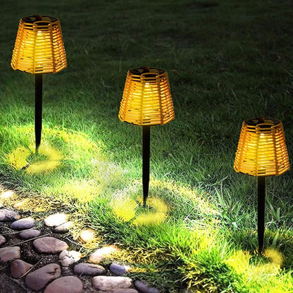 flexman Solar Pathway Lights, Solar Charging Solar Lights Outdoor Pathway, Multiapplication Pathway Lights Solar Powered for Roads, Gardens, Lawns, Patios, Sidewalks