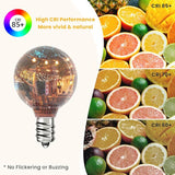 Svater Outdoor String Lights 100FT with 50 Pack Replacement Bulbs | Lumora