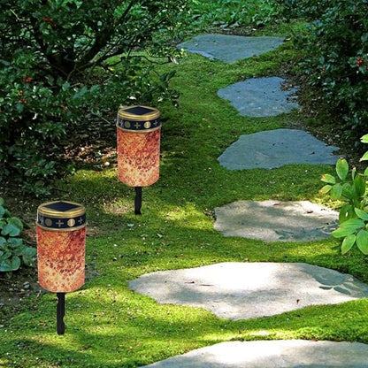 Maple Leaves Solar Powered Garden Lights Solar Lights Outdoors Waterproof Solar Lights Guardian Solar Light Fall Thanksgiving Solar Lights for Landscape Path