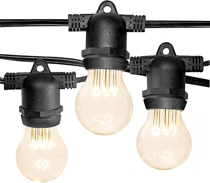 Hometown Evolution, Inc. E26 Commercial String Lights with 16 Gauge Wire (50 Foot 25 - Outdoor Security Flood Light | Lumora