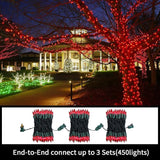 LAMPHOME Red Valentines Day Decor Lights,150 Count 31.9FT Mini Valentine's Lights,Red Christmas String Fairy Lights | Lumora