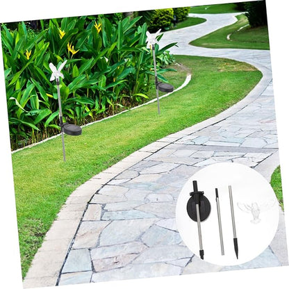 Solar Pathway Lights Outdoor LED Garden Stake Light for Lawn Patio Deck Weather Resistant Solar Powered Landscape Decoration