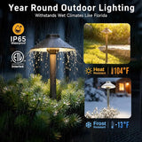 Gardenreet Low Voltage Landscape Lighting Brass - 12v Pathway Lights Waterproof, Hard Wired Path Light Outdoor | Lumora