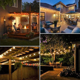 DAYBETTER 120FT Outdoor String Lights Waterproof 60 pcs Warm White LED Bulbs 2700K for Patio, Yard, Garden & | Lumora