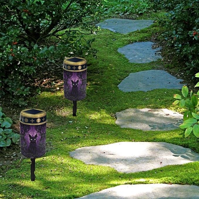 ZOUTAIRONG Solar Light for Cemetery Grave 2 Pack Solar Garden Lights Solar Lights Outdoor Waterproof Powered Solar | Lumora