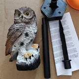 2 Packs Outdoor LED Owl Ground Plug-in Lawn Lamps, Solar Garden Stake Light, Courtyard Ground Solar Energy | Lumora