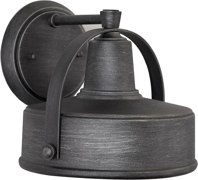 Designers Fountain Portland Outdoor Light Fixture, 8.25 Inch Exterior Wall Lantern Sconce for Front Door, Patio and | Lumora