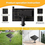 ZOTOYI 100FT Solar String Lights Outdoor Waterproof IP65 with USB Port, G40 Led Solar Patio Globe Lights with 52 | Lumora
