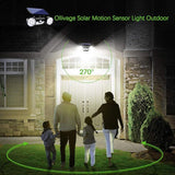 Solar Lights Outdoor, 30 LED Solar Security Lights with Motion Sensor Outdoor Spotlights IP65 Waterproof 360° | Lumora