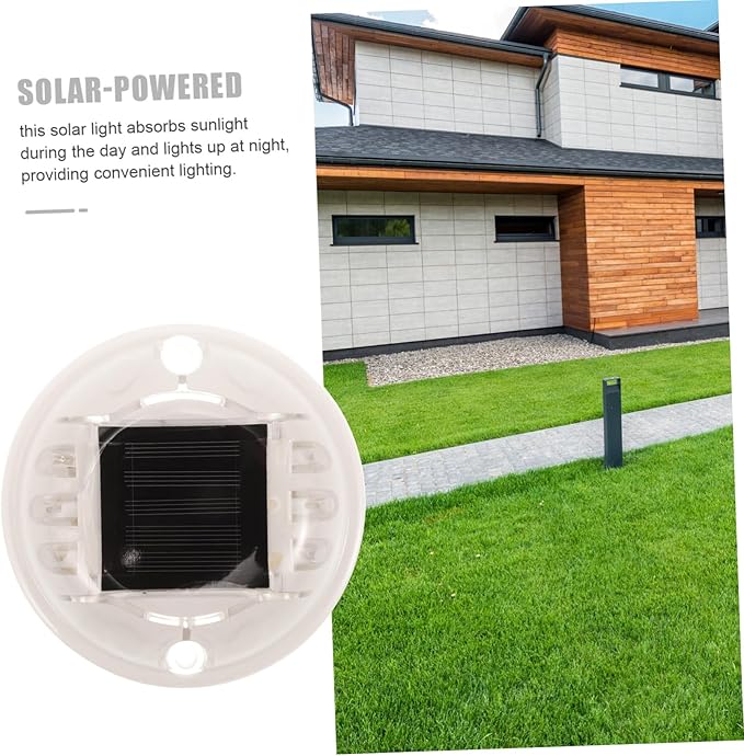 STOBOK Solar Pathway Lights 2.4G Wireless Colorful LED Ground Lights Solar Powered Outdoor Landscape Lighting for Garden Deck and Walkway 4-Piece Set