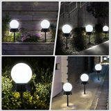 BlcTec Solar Pathway Lights Outdoor, Cool White Path Lights with 3-Sided Solar Panels, 18H Runtime, IP65 | Lumora