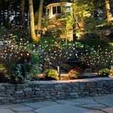 FUCHSUN 3 Pack Solar Outdoor Garden Branch Lights, 2.2 FT 180 LED Lighted Twig Stakes Pathway Branches Light | Lumora