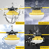 New 200FT Construction String Lights LED Industrial Grade Best for Construction Sites,Renovation | Lumora