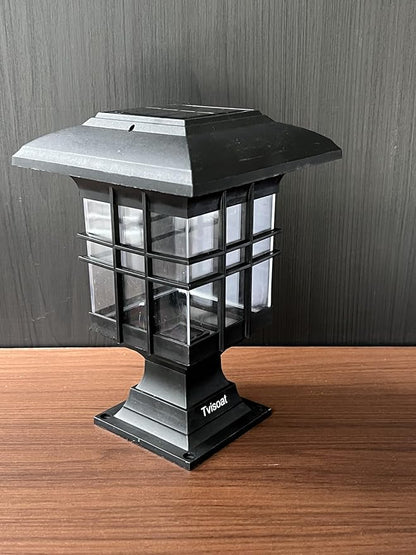 Tvisoat Solar Powered Lamps, Waterproof Auto On/Off Solar Pathway Lights for Your Garden, Landscape, Path, Yard, Patio, Driveway,Walkway Decor