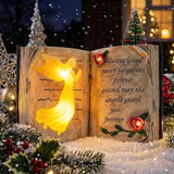 Outdoor Solar Angel Garden Stakes Lights - Praying Guardian Angel Figurines, Waterproof Memorial Grave Decorations | Lumora