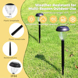Super Bright Solar Light, Waterproof 6 Pack, Up to 12 Hours of Solar Outdoor Access Garden Light, Automatic on/Off | Lumora