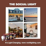 Norb NorbSOLAR S14 LED Solar Replacement Bulbs 1W DC – Outdoor String Light Bulbs with Warm Candlelight Glow, E26 | Lumora