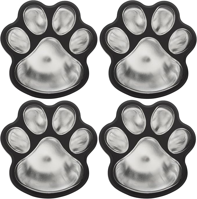 GreaterGood Paw Print Solar Ground Lights Outdoor LED Pathway Lights Color Changing Waterproof Garden Decor for | Lumora