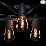 Hometown Evolution, Inc. E26 Commercial String Lights with 16 Gauge Wire (24 Foot 12 - Outdoor Security Flood Light | Lumora