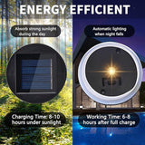 3 Pack Solar Mason Jar Lights - 3.15 in Silicone Waterproof Edge LED, Warm White Replacement Solar Light Parts for | Lumora