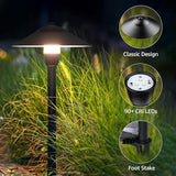 SUNVIE Low Voltage Pathway Lights Wired Path Light Outdoor 3W 12-24V 3000K Waterproof Aluminum LED Landscape Lights | Lumora