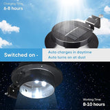 Yescom LED Solar Gutter Light Waterproof Outdoor Garden Fence Wall Lights 10 Packs | Lumora