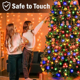 SAUIRS 197FT 500 LED Christmas Lights Outdoor String Lights with 8 Modes Timer Waterproof Fairy Light Plug in for | Lumora