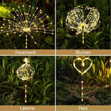 4 Pack Solar Firework Lights 200 LED Create Magical Nights, Waterproof Starburst - Outdoor Security Flood Light | Lumora