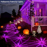 Christmas Solar Lights Outdoor 10 Pack Solar Pathway Lights Outdoor Halloween Decorations Waterproof Yard Lighting | Lumora