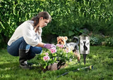 Solar Cat Memorial Garden Light, Outdoor Pet Remembrance Keepsake with Angel Silhouette, Automatic Dusk to Dawn LED | Lumora