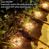 Solar Deck Lights, Driveway Walkway Dock Light Solar Powered Outdoor Stair Step Pathway LED Lamp for Backyard Patio | Lumora