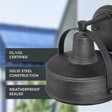 Designers Fountain Portland Outdoor Light Fixture, 8.25 Inch Exterior Wall Lantern Sconce for Front Door, Patio and | Lumora